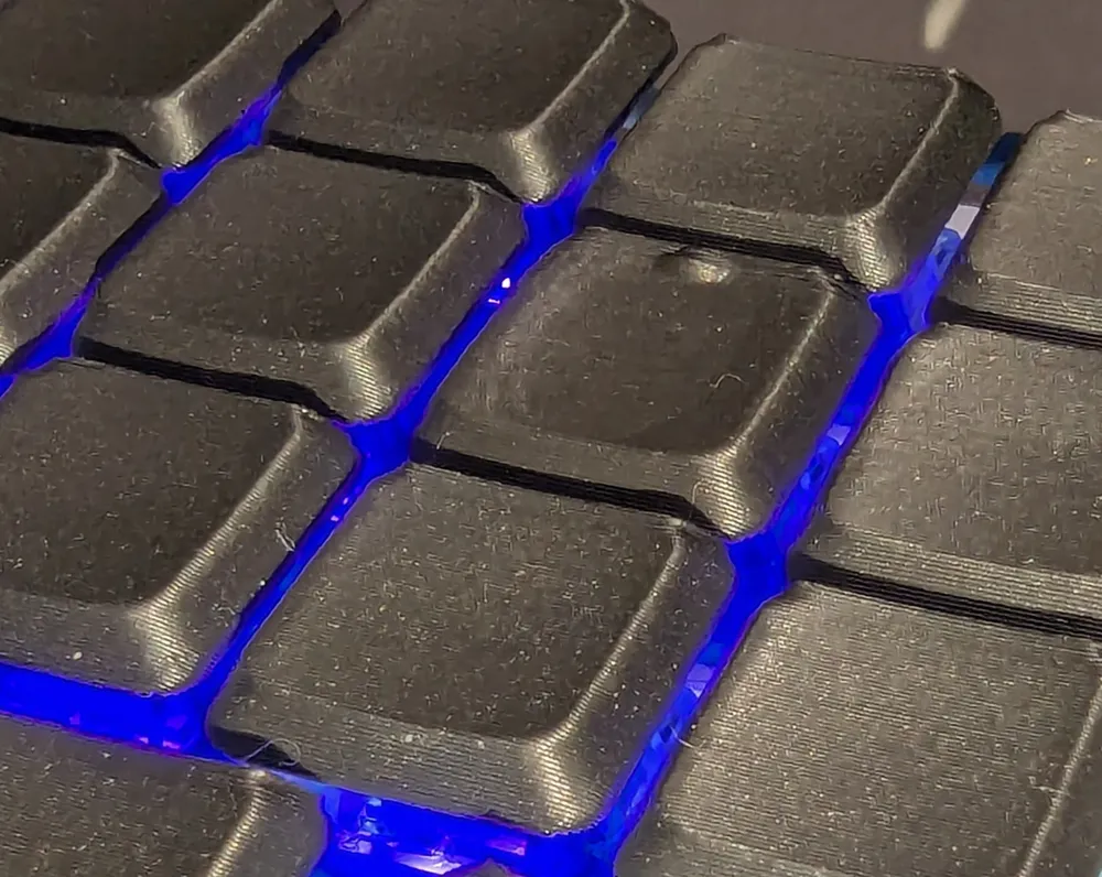 Choc V2 Ultra Thin KeyCaps - Homing Bump Remixed by user_3902594278 ...