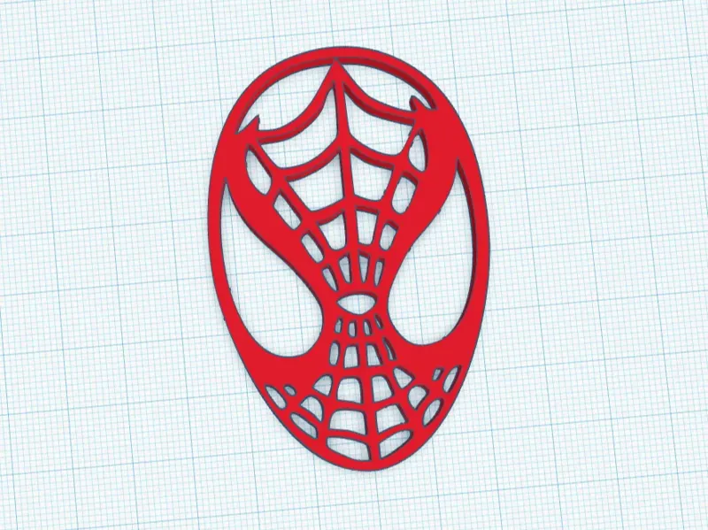 Spiderman Face Mask