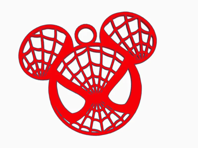 Spiderman keychain Spider-man Disney