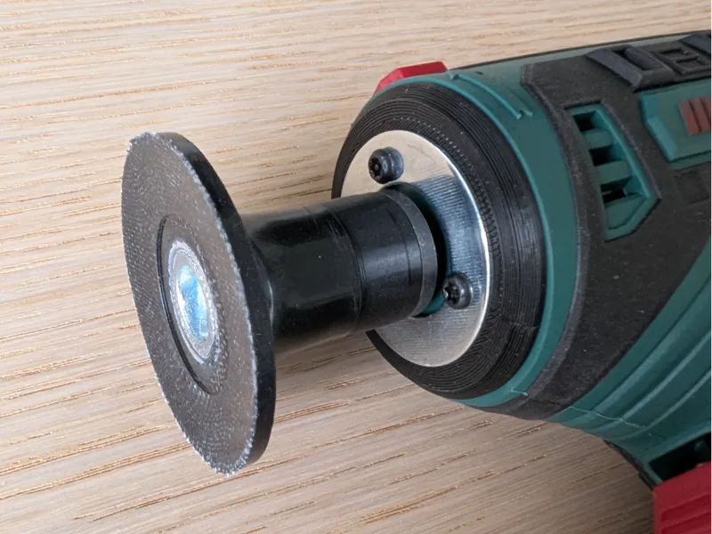 Parkside to Right Angle Die Grinder Mod (Roloc)
