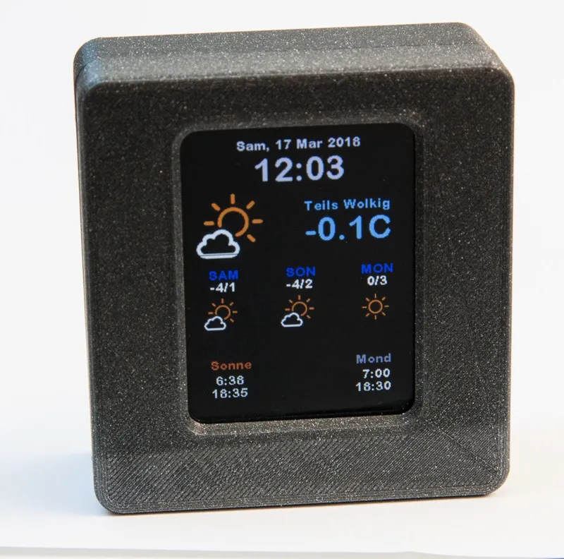 Better Case for Adafruit ESP8266 Weather Station