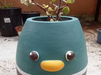 duck flower pot