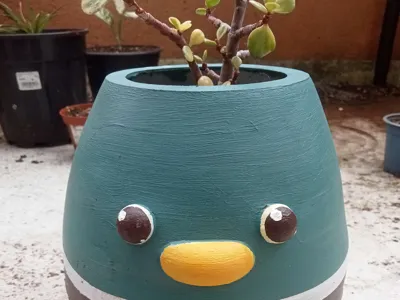 duck flower pot