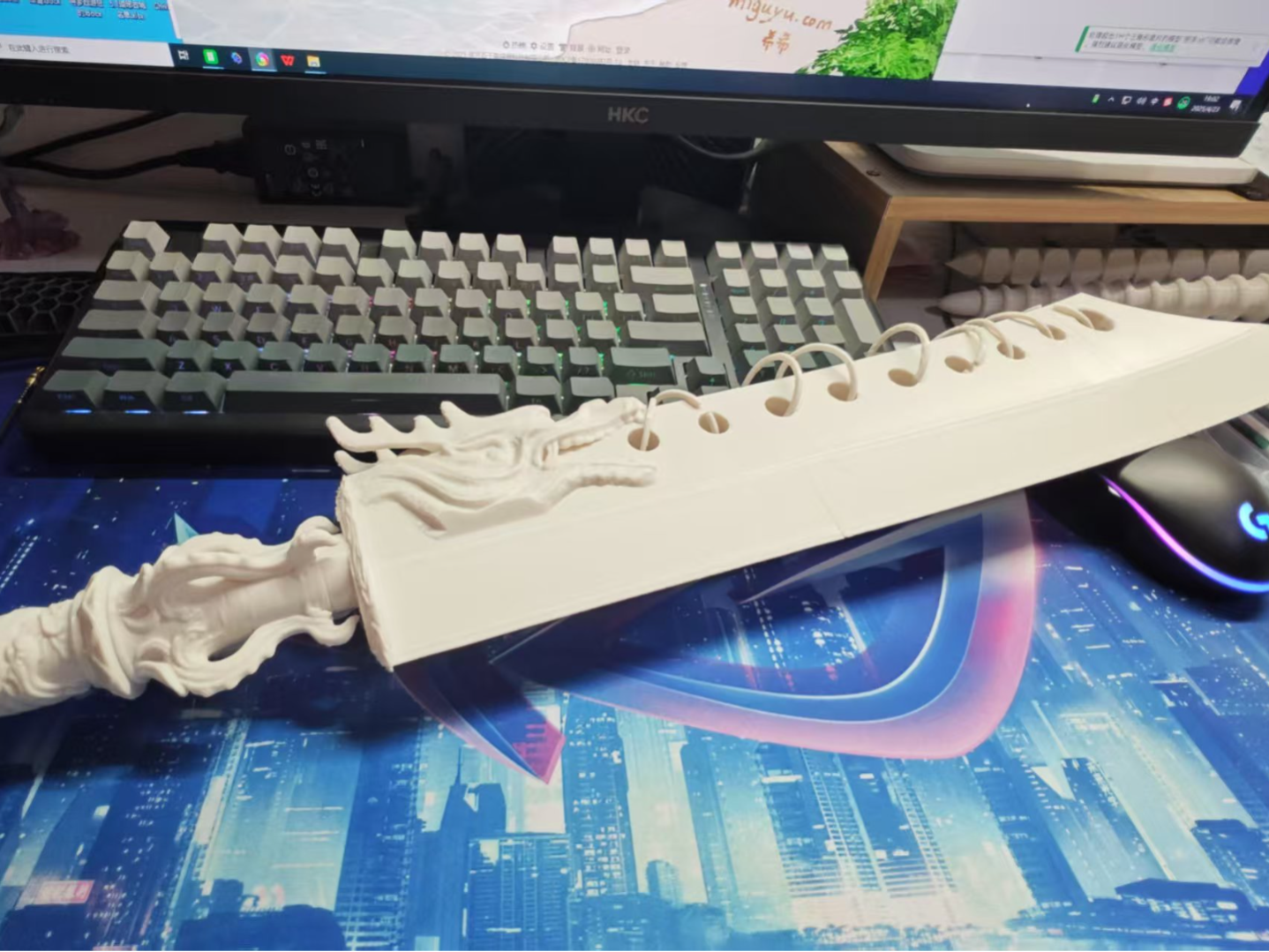 九环大刀 来自 7758 MakerWorld：免费下载 3D 模型