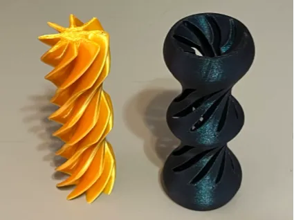 Spiral Triple Deck Fidget (Less Filament)