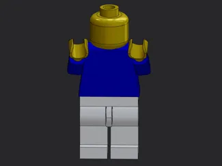Leg0 mini figure 5:1 scale