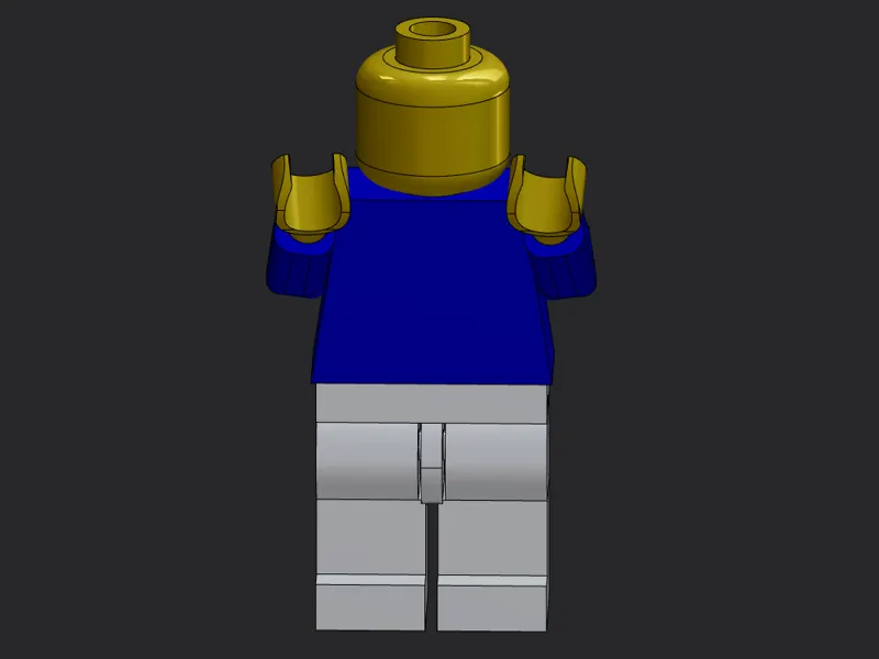 Leg0 mini figure 5:1 scale