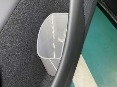 2025 Tesla Model Y Refresh Left Door Storage Bin Trash Can