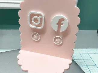 NFC Social Media Stand Basic