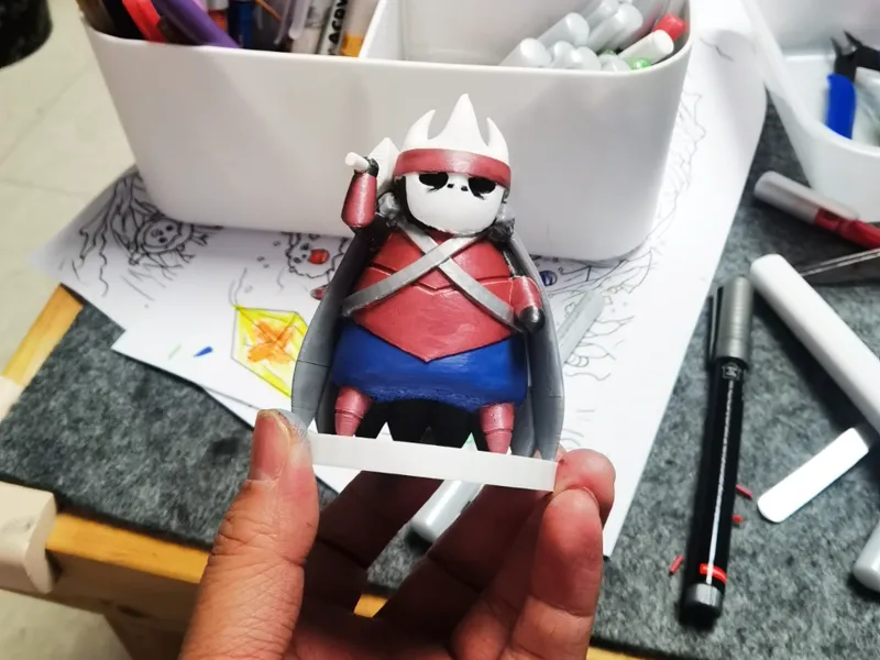 空洞骑士 骨钉大师—马托 白模