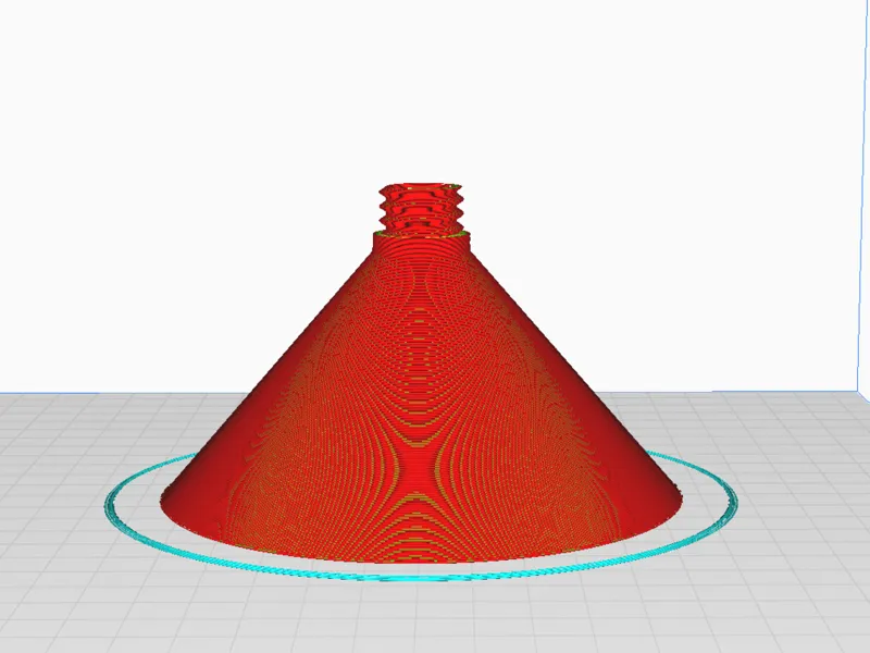 Cone  for anycubic resin