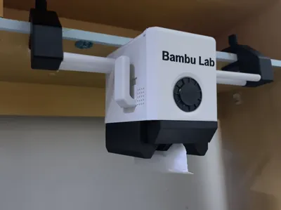 P-series extruder tissue box, no AMS required, printable on mini