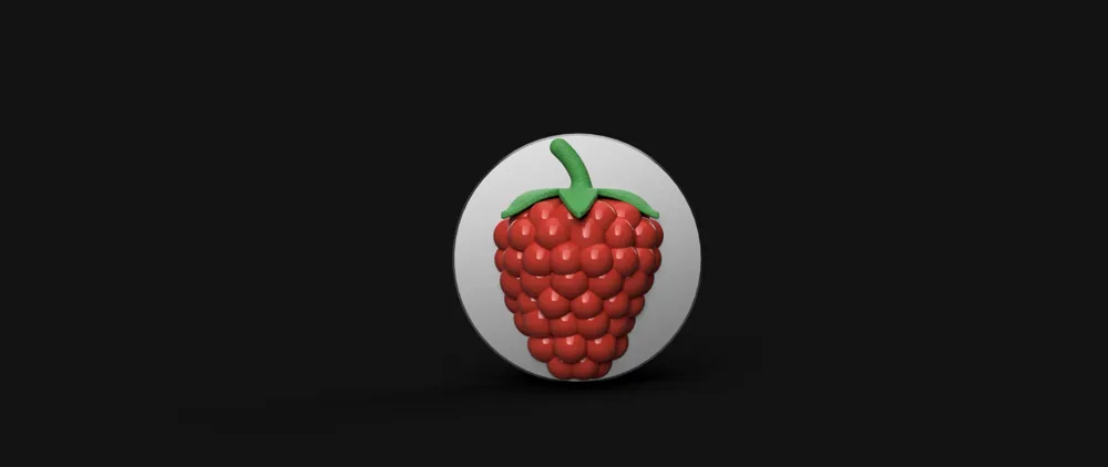 Raspberry – A Decorative Touch with Character by Maxim MakerWorld ...