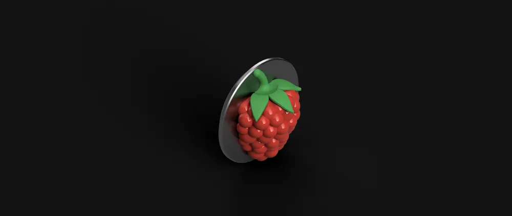 Raspberry – A Decorative Touch with Character by Maxim MakerWorld ...