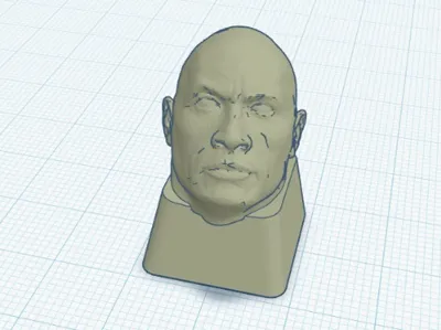 the rock keycap