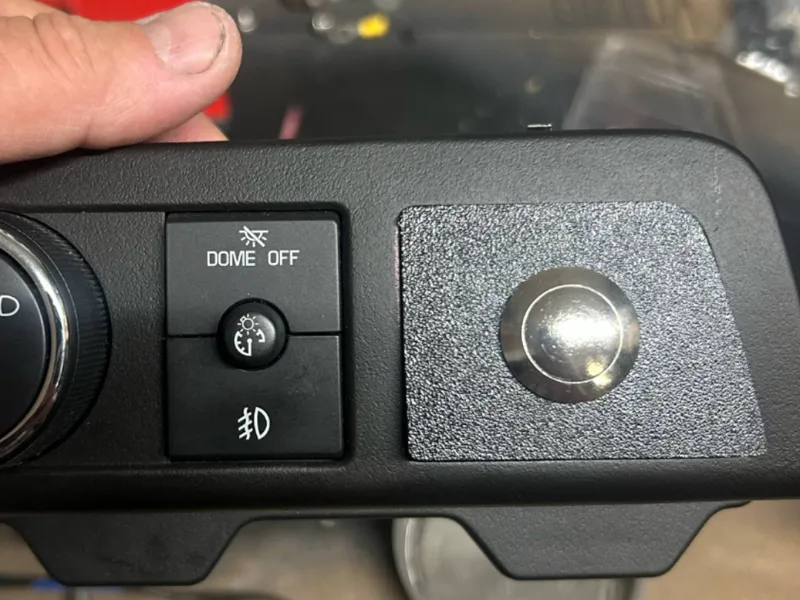 07-14 gm light switch panel cubby cover