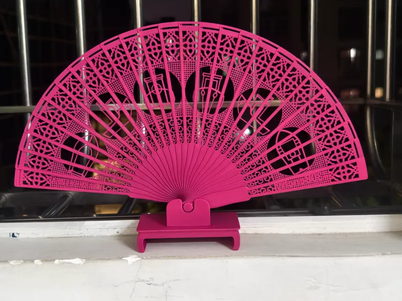 3DBenchy图案的扇子