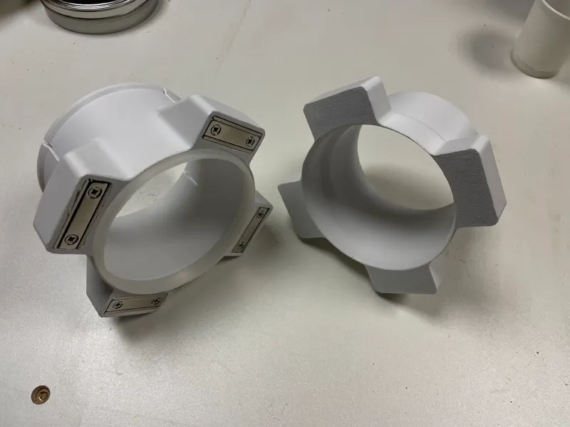 DN100 magnetic dust collection coupling