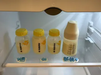 母乳分类标识，冰箱标识，新鲜与否