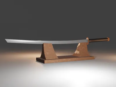 Katana Wooden Stand