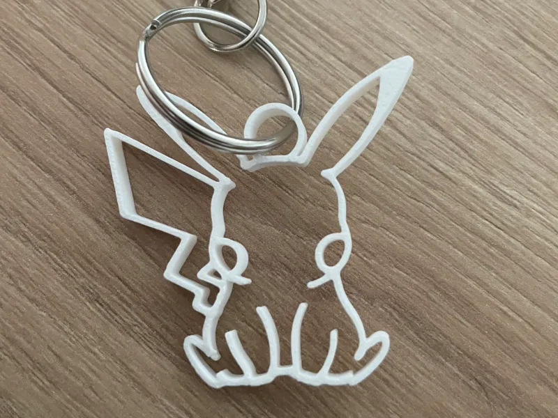 Keyring Pikachu 