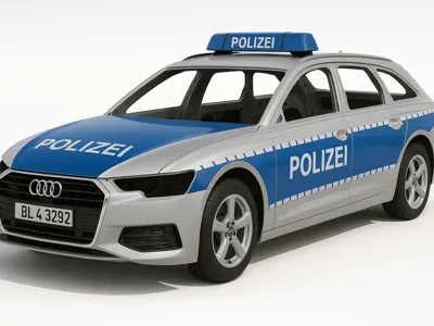 Audi A6 Avant Police