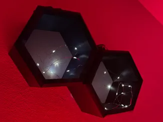 Hexagon Shelves