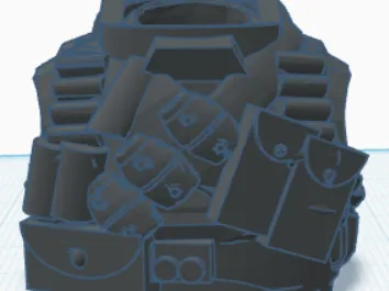 heavy sci-fi torso