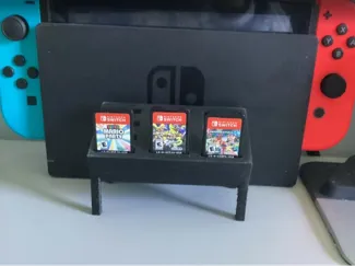 Switch game chip holder