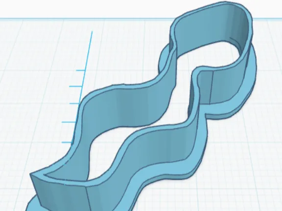 Sperm with edge cookie cutter thinner