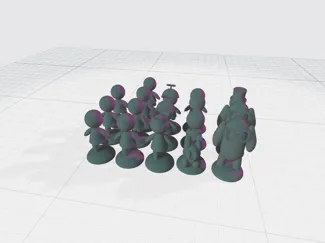 jeu d'echec rigolo pour enfants