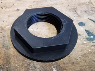 Flange nut G1 1/4 thread for EU sink