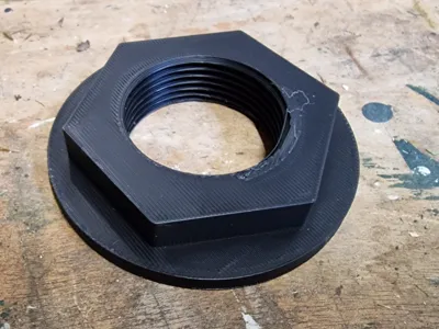 G1/4 inch threaded flange nut for European sinks