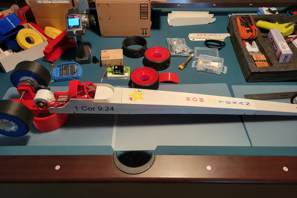 Top Fuel RC Drag Racer RMRRF - Free 3D Print Model - MakerWorld