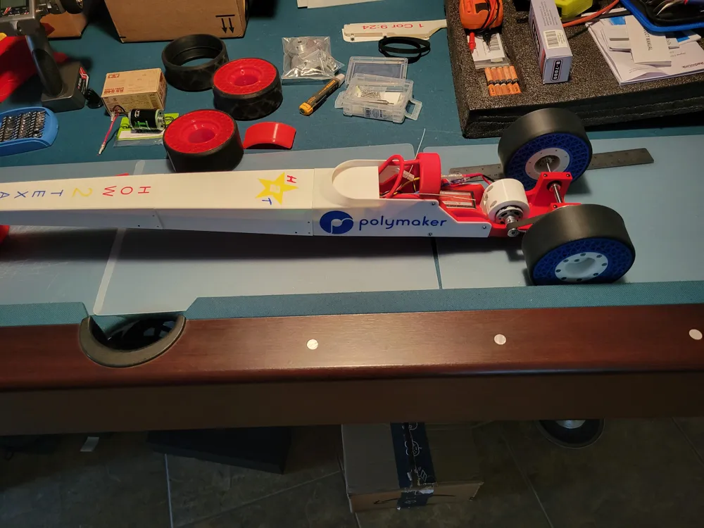Top Fuel RC Drag Racer RMRRF - Free 3D Print Model - MakerWorld