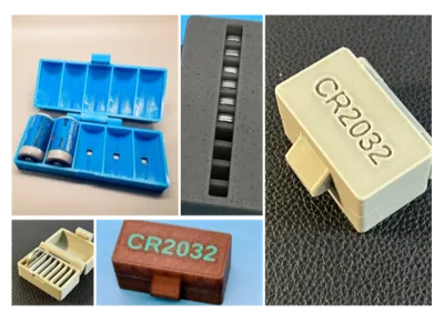 Customizable Print-in-Place Battery Cases