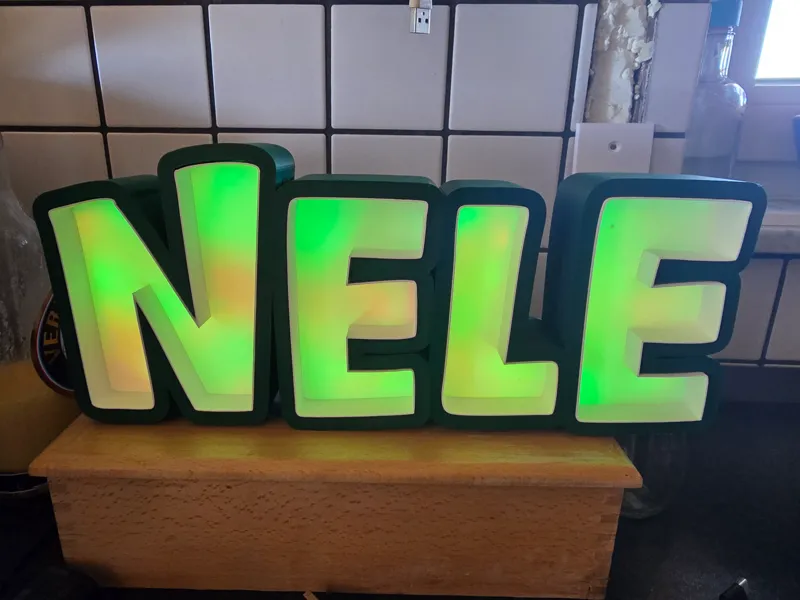 Namenslampe Nele