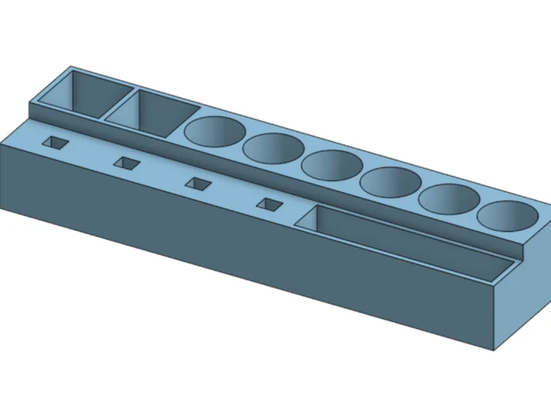 Accessory bin for bambu lab printers