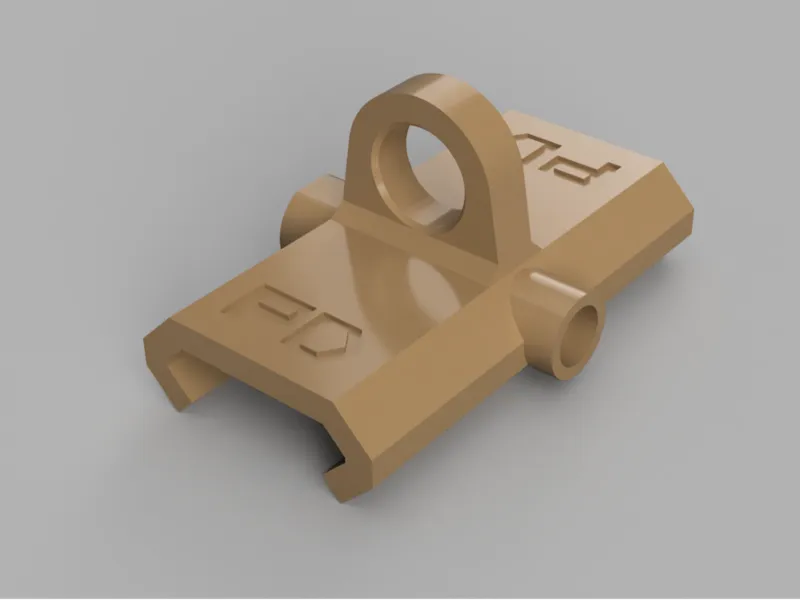 ATTACCO CINGHIA PICATINNY-PICATINNY BELT ATTACHMEN
