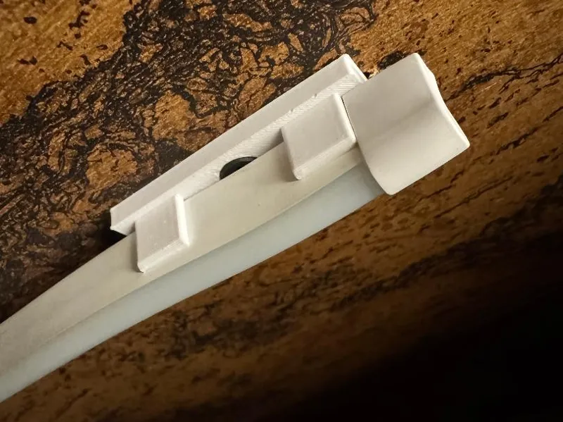 LED rope light clips