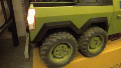 6x6 chassis -- printed hubs