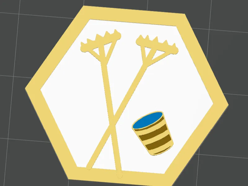 Takenoko Rake token