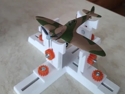 Airplane Model Assembly Stand