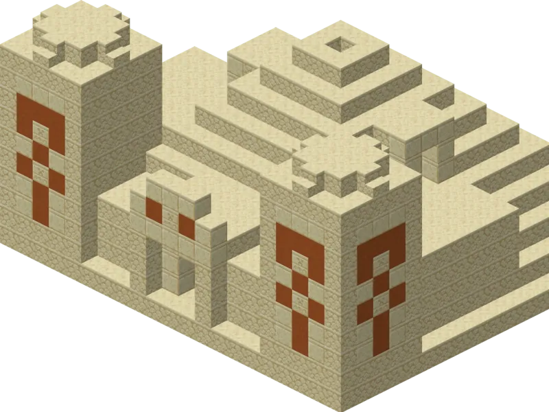 Minecraft desert temple