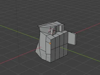 Low poly robot!