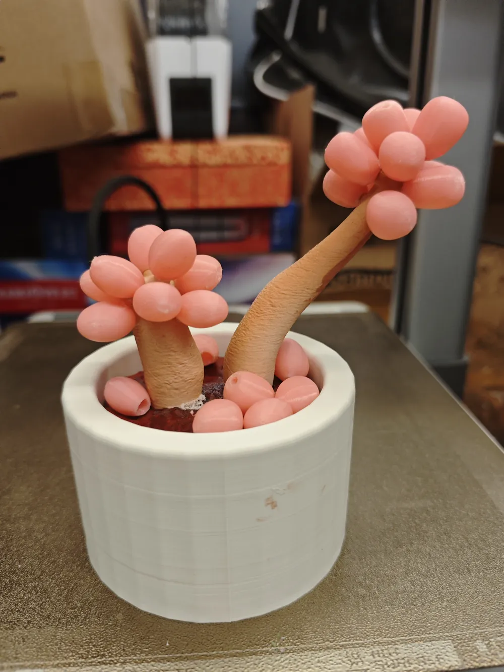 The Indestructible Succulent Series -- Peach Egg (Multi-color Print) - Free 3D Print Model - MakerWorld The Indestructible Succulent Series -- Peach Egg (Multi-color Print) - Free 3D Print Model - MakerWorld