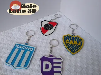 Llavero Boca Jrs - ¡A pura pasión xeneize! 
