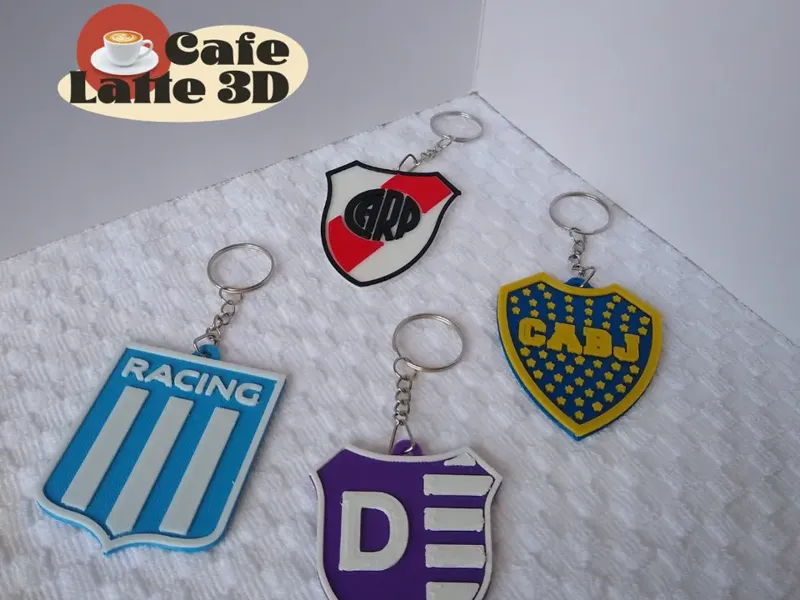 Llavero Boca Jrs - ¡A pura pasión xeneize! 