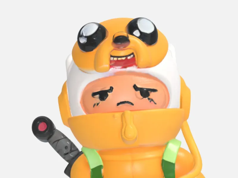Adventure time Finn und Jake Playmobil