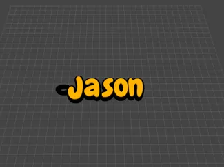 Jason Name Keyring